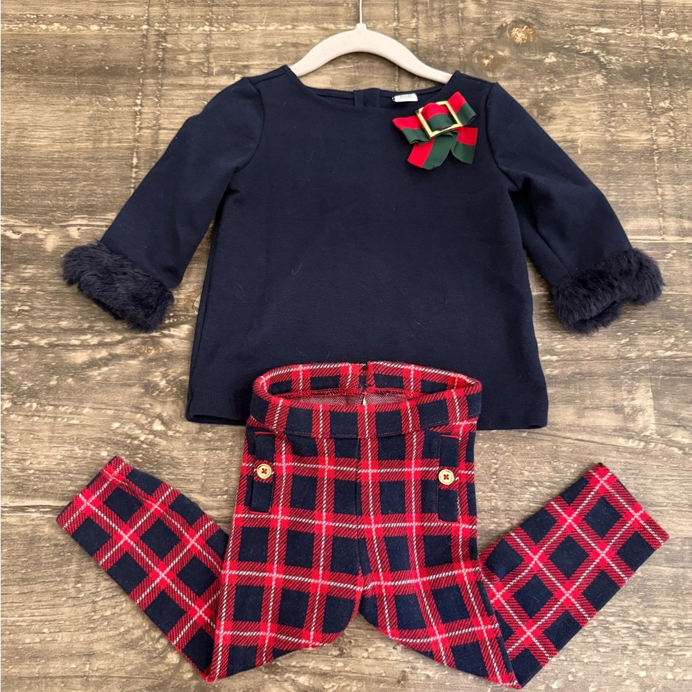 Jamie & Jack Holiday Outfit